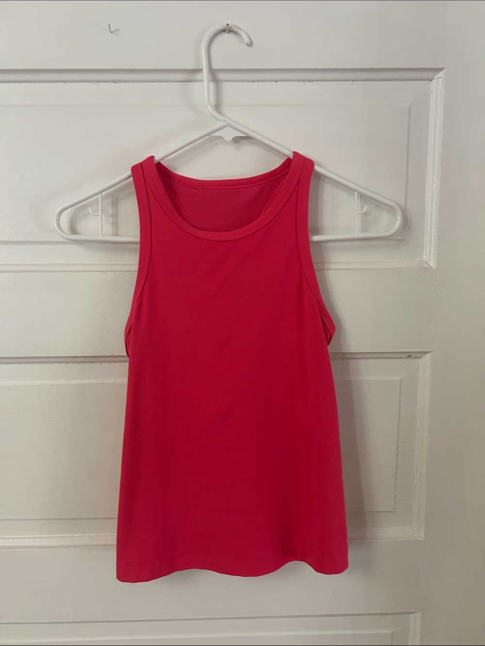 Hot pink Lululemon tank top